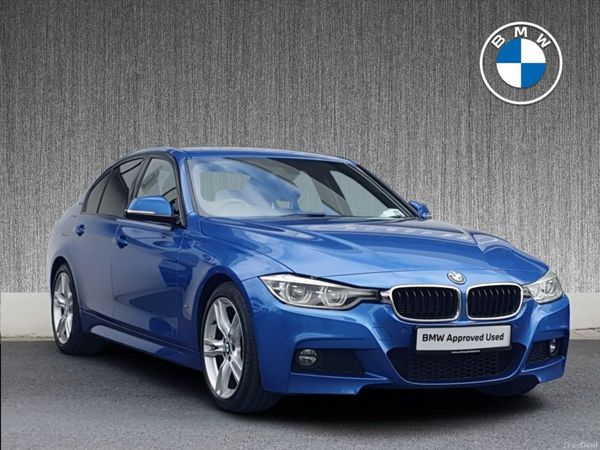 BMW 3-Series Saloon, Petrol Plug-in Hybrid, 2017, Blue