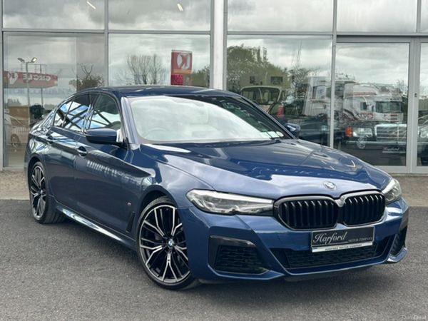 BMW 5-Series Saloon, Diesel, 2021, Blue