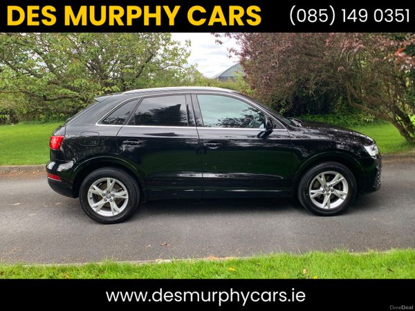 Audi Q3 SUV, Petrol, 2018, Black