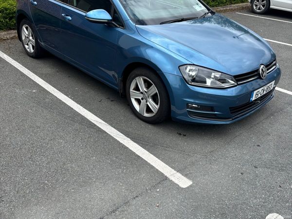 Volkswagen Golf Hatchback, Diesel, 2015, Blue