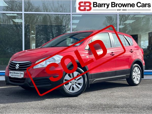 Suzuki SX4 S-Cross Hatchback, Petrol, 2016, Red