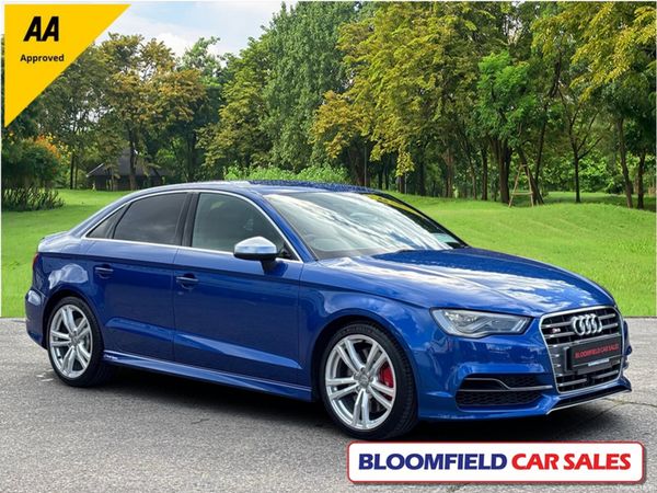 Audi S3 Saloon, Petrol, 2016, Blue