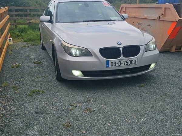 BMW 5-Series Saloon, Diesel, 2008, Silver