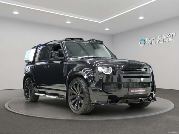 Land Rover Defender SUV, Diesel Hybrid, 2022, Black