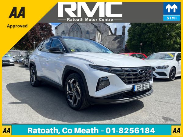 Hyundai Tucson SUV, Petrol Hybrid, 2023, White