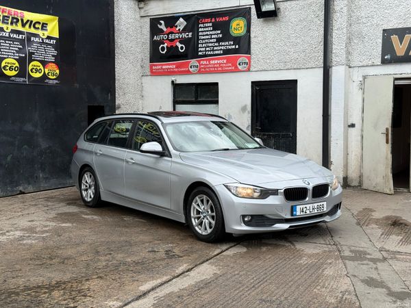 BMW 3-Series Estate, Diesel, 2014, Silver