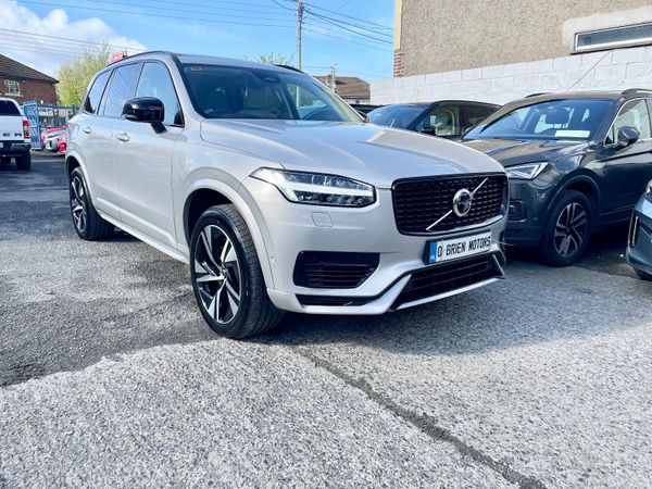 Volvo XC90 SUV, Petrol Plug-in Hybrid, 2023, Silver