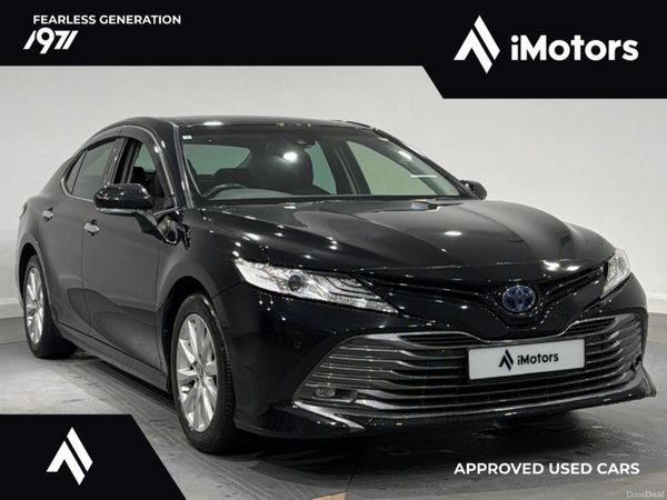 Toyota Camry Saloon, Petrol Hybrid, 2021, Black