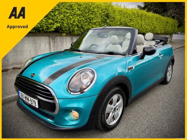 Mini Cooper Convertible, Petrol, 2018, Green