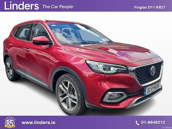 MG HS Hatchback, Petrol Plug-in Hybrid, 2021, Red