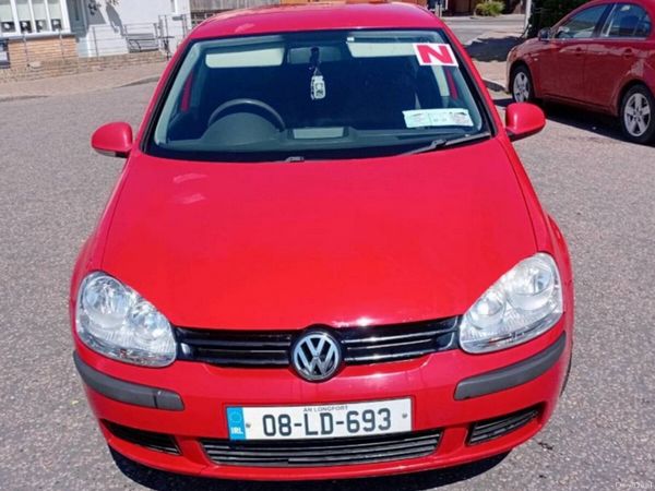 Volkswagen Golf Hatchback, Petrol, 2008, Red