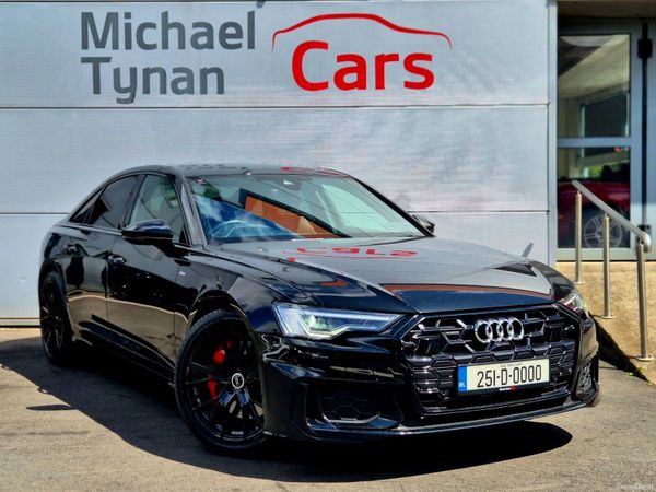 Audi A6 Saloon, Petrol Plug-in Hybrid, 2025, Black