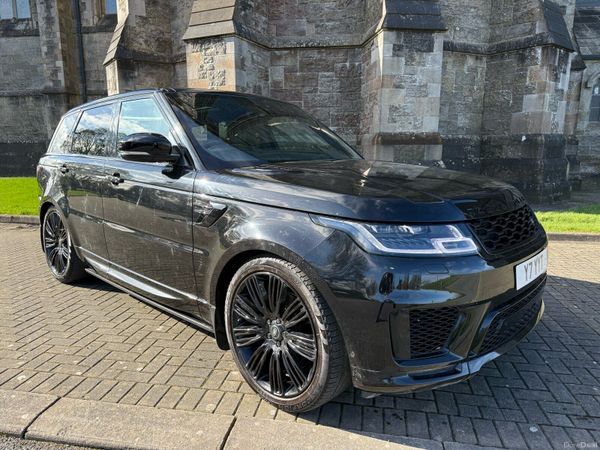 Land Rover Range Rover Sport SUV, Diesel, 2020, Black
