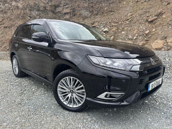 Mitsubishi Outlander SUV, Petrol Plug-in Hybrid, 2019, Black