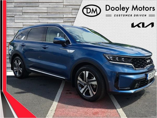 Kia Sorento SUV, Petrol Plug-in Hybrid, 2023, Blue