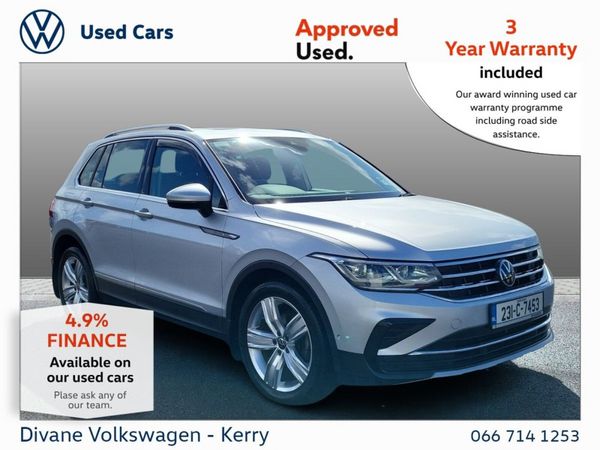 Volkswagen Tiguan SUV, Diesel, 2023, Silver