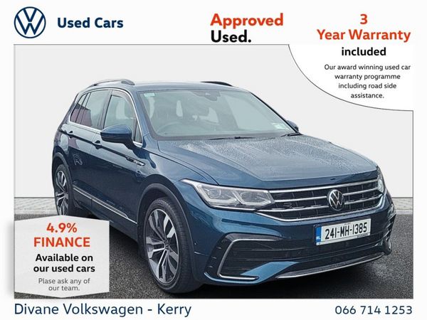 Volkswagen Tiguan SUV, Diesel, 2024, Blue