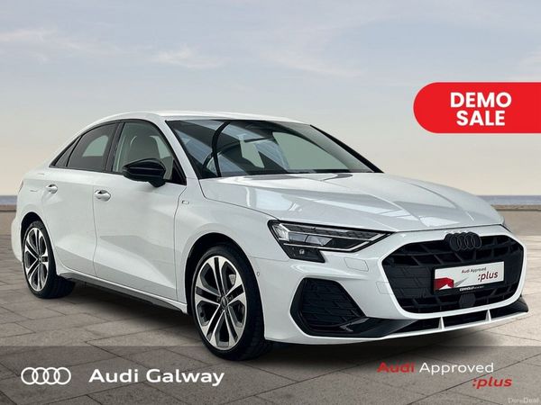 Audi A3 Saloon, Petrol, 2026, White