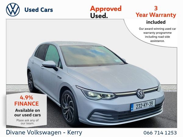 Volkswagen Golf Hatchback, Diesel, 2023, Silver