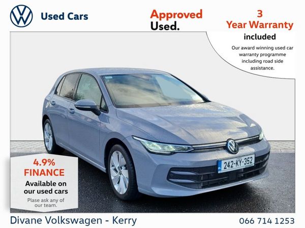 Volkswagen Golf Hatchback, Petrol, 2024, Grey