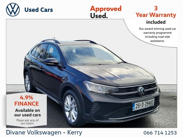 Volkswagen Taigo Hatchback, Petrol, 2025, Black