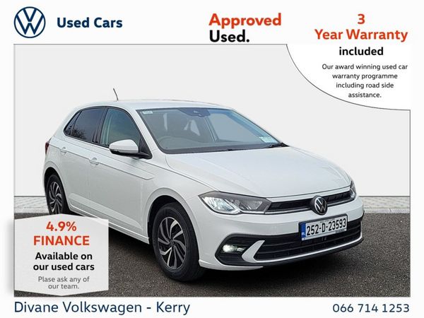 Volkswagen Polo Hatchback, Petrol, 2025, White