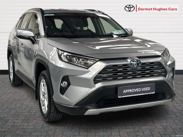 Toyota RAV4 SUV, Petrol Hybrid, 2021, Grey