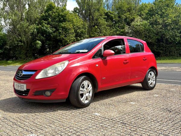 Opel Corsa Hatchback, Petrol, 2009, Red