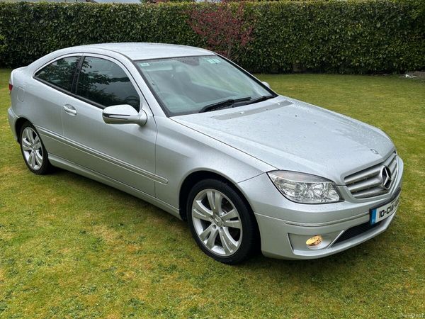 Mercedes-Benz C-Class Coupe, Diesel, 2010, Silver