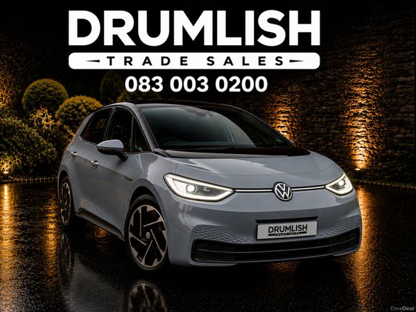 Volkswagen ID.3 Hatchback, Electric, 2023, Grey