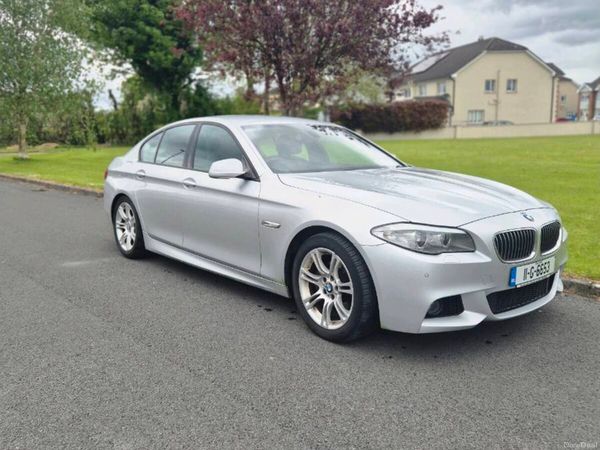 BMW 5-Series Saloon, Diesel, 2011, Silver