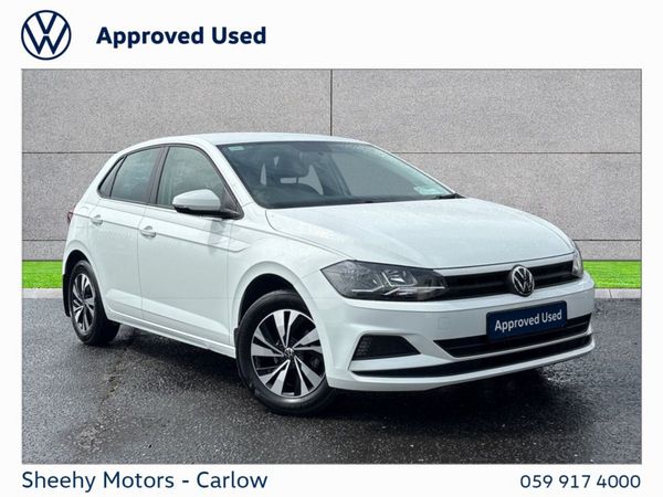 Volkswagen Polo Hatchback, Petrol, 2021, White