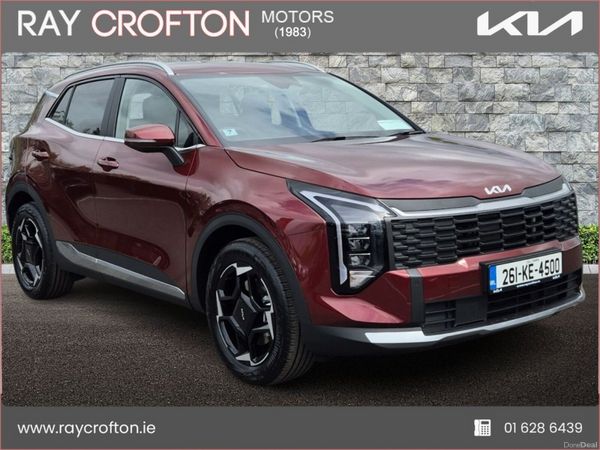 Kia Sportage SUV, Petrol Hybrid, 2026, Red