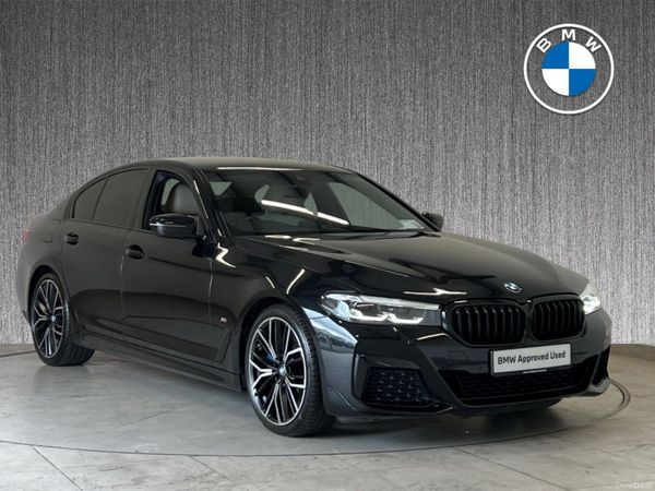 BMW 5-Series Saloon, Diesel, 2022, Black