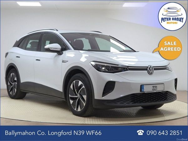 Volkswagen ID.4 SUV, Electric, 2022, White