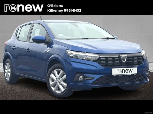 Dacia Sandero Hatchback, Petrol, 2021, Blue