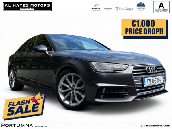 Audi A4 Saloon, Diesel, 2017, Grey