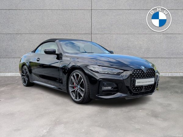 BMW 4-Series Convertible, Diesel, 2023, Black