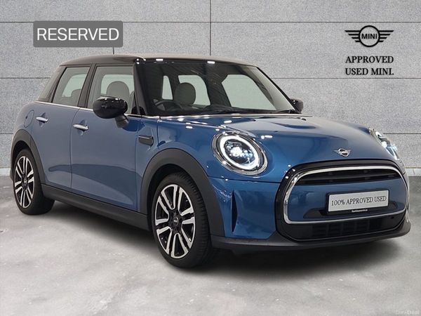 Mini Cooper Hatchback, Petrol, 2022, Blue