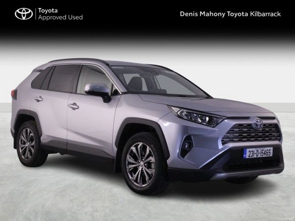 Toyota RAV4 SUV, Petrol Hybrid, 2023, Silver