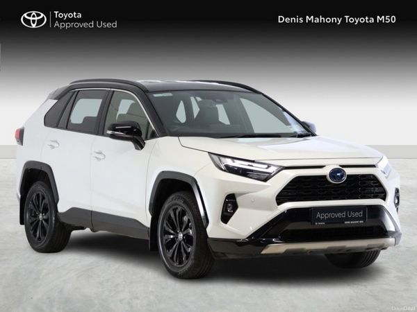 Toyota RAV4 SUV, Petrol Hybrid, 2024, White