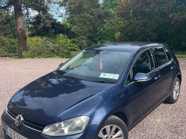 Volkswagen Golf Hatchback, Diesel, 2013, Blue