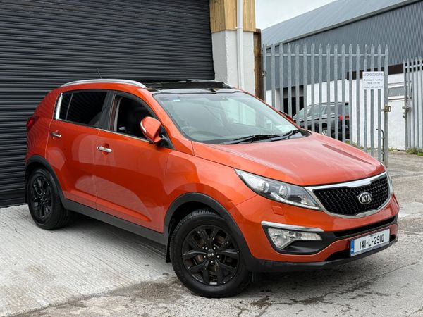 Kia Sportage SUV, Diesel, 2014, Orange