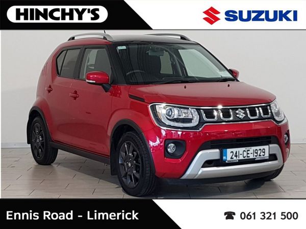 Suzuki Ignis Hatchback, Petrol, 2024, Red