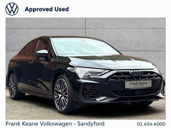 Audi S3 Saloon, Petrol, 2025, Black