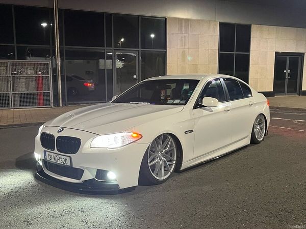 BMW 5-Series Saloon, Diesel, 2013, White