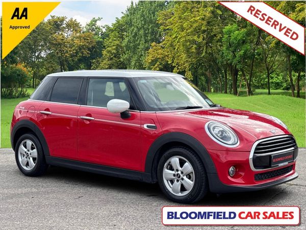 Mini Cooper Hatchback, Petrol, 2021, Red