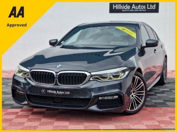 BMW 5-Series Saloon, Diesel, 2017, Grey