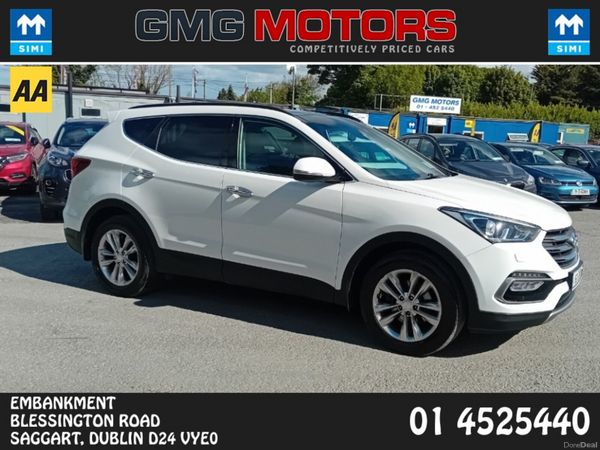 Hyundai Santa Fe SUV, Diesel, 2016, White