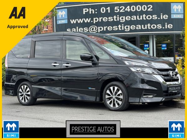 Nissan Serena MPV, Petrol Hybrid, 2018, Black
